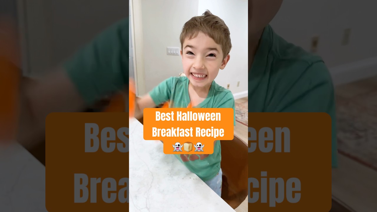 Halloween Breakfast idea 🎃🍳🥞&nbsp;| Ballinger Family #halloween&nbsp;#halloweenfood