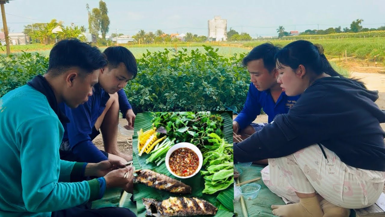 Anh Việt Dở Dớn Dính Cá Lóc Thấy Ham, Cá Lóc Nướng Rơm Da Giòn Thịt Ngọt Ăn Là Mê # HCCSMT