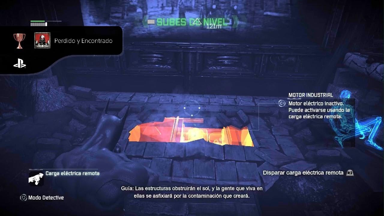 Trofeo  "Pedido y encontrado" Batman : Return To Arkham - Arkham City.🏆 PS5/PS4 