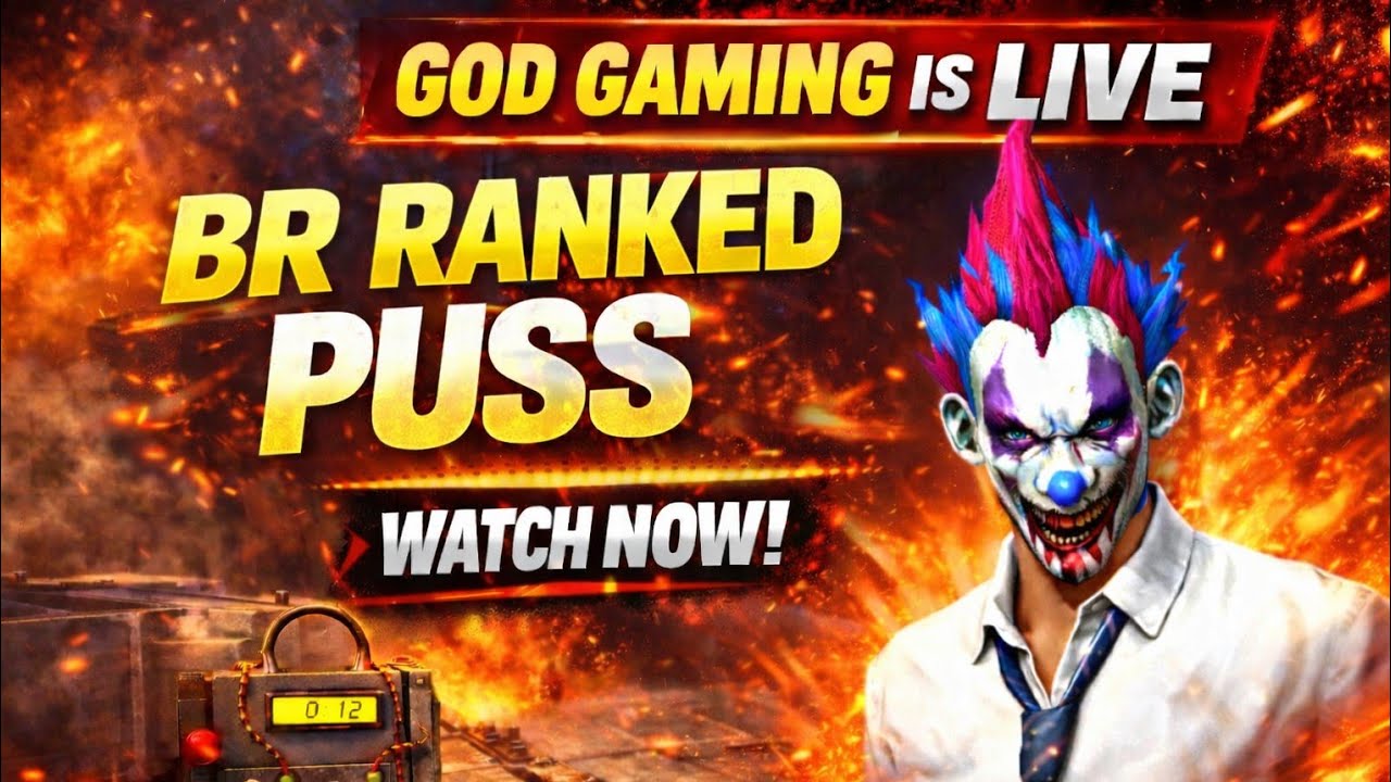 God gaming is live new season br ranked puss with friends🙂