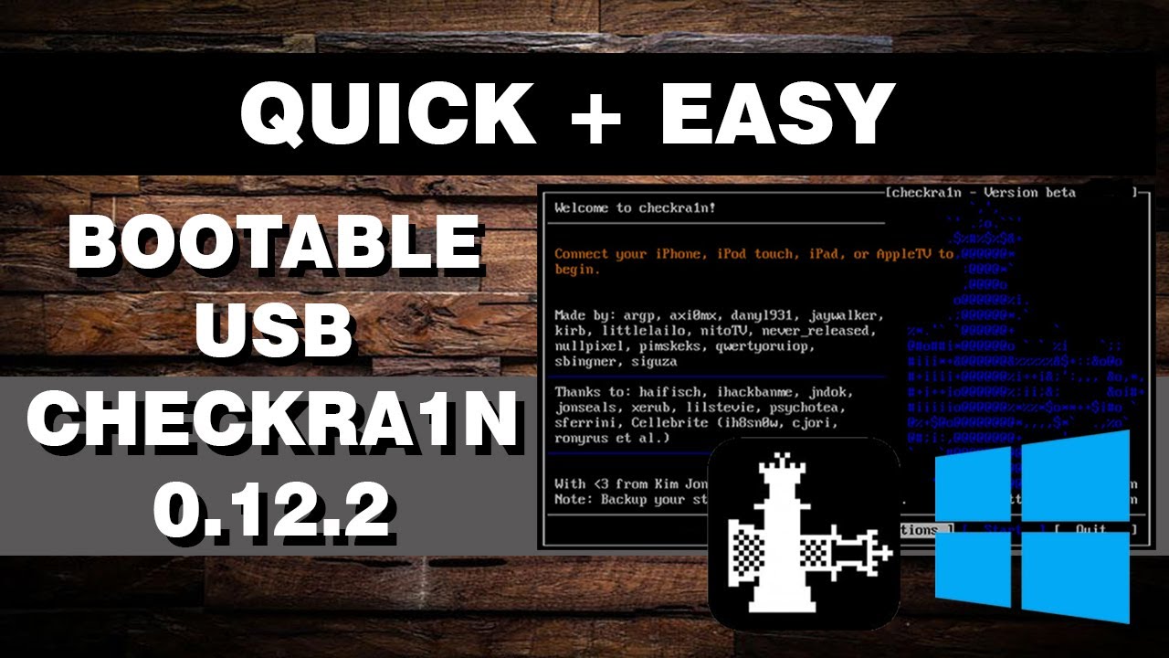 How to Make Checkra1n Bootable USB | Checkra1n 0.12.2