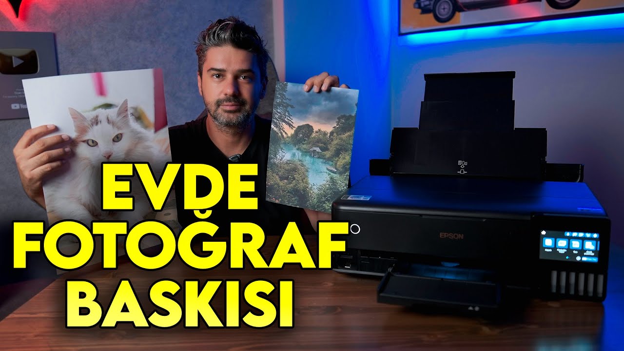 Evde Fotoğraf Baskısı Aldım | Epson EcoTank L8180