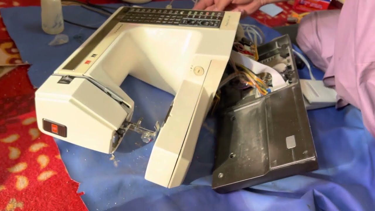 janome 6000 model how to fuse change