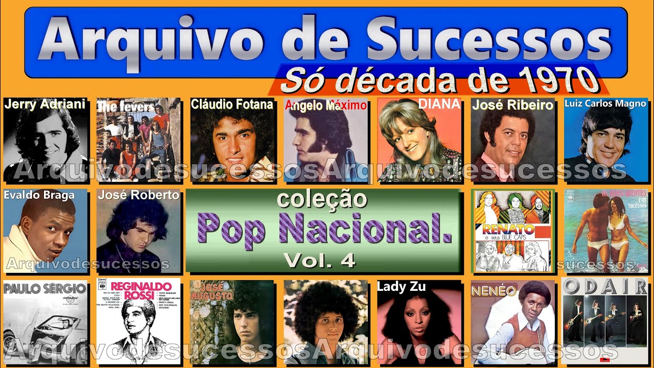 ARQUIVO DE SUCESSOS - Pop Nacional - vol 4