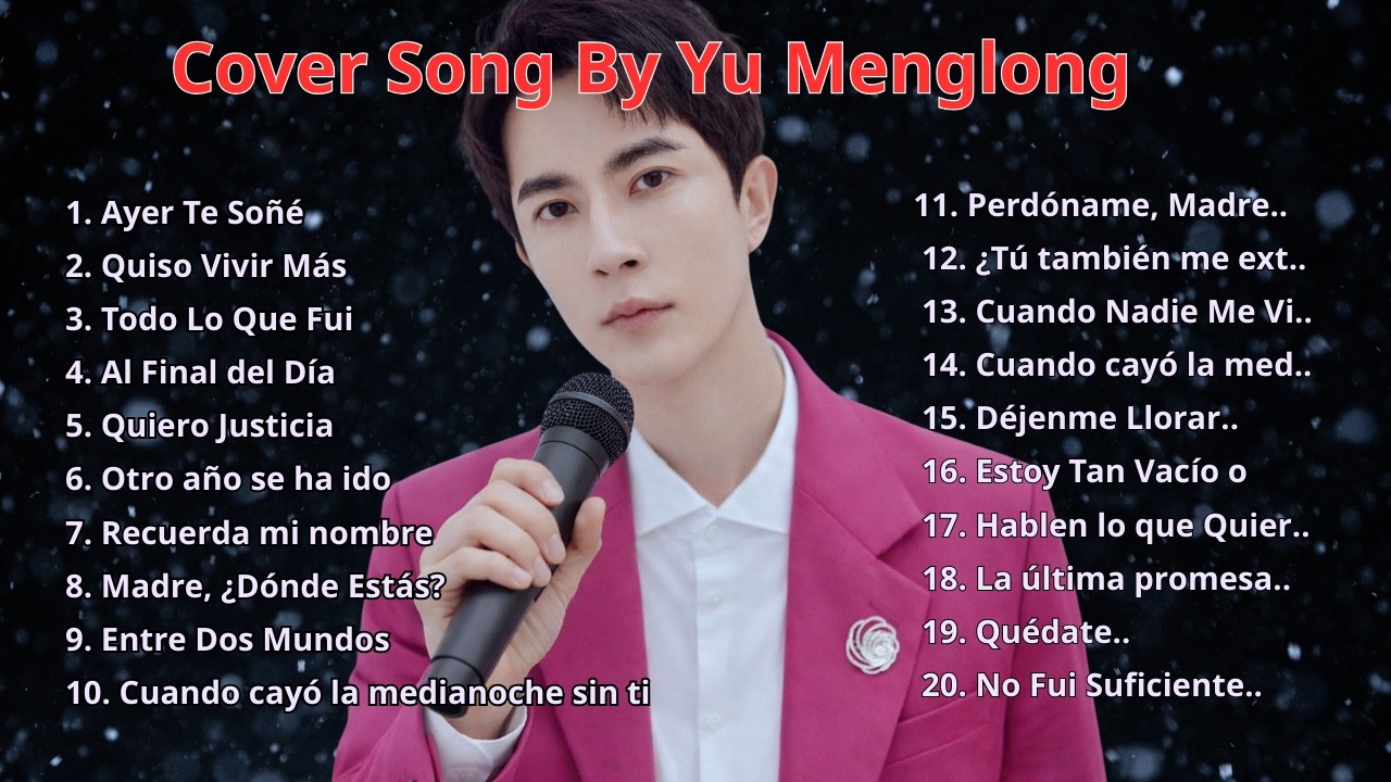 Canciones Tristes 🎧 Covers de Corazón Roto por Yu Menglong 💔😭 #yumenglong #alanyumenglong #viral