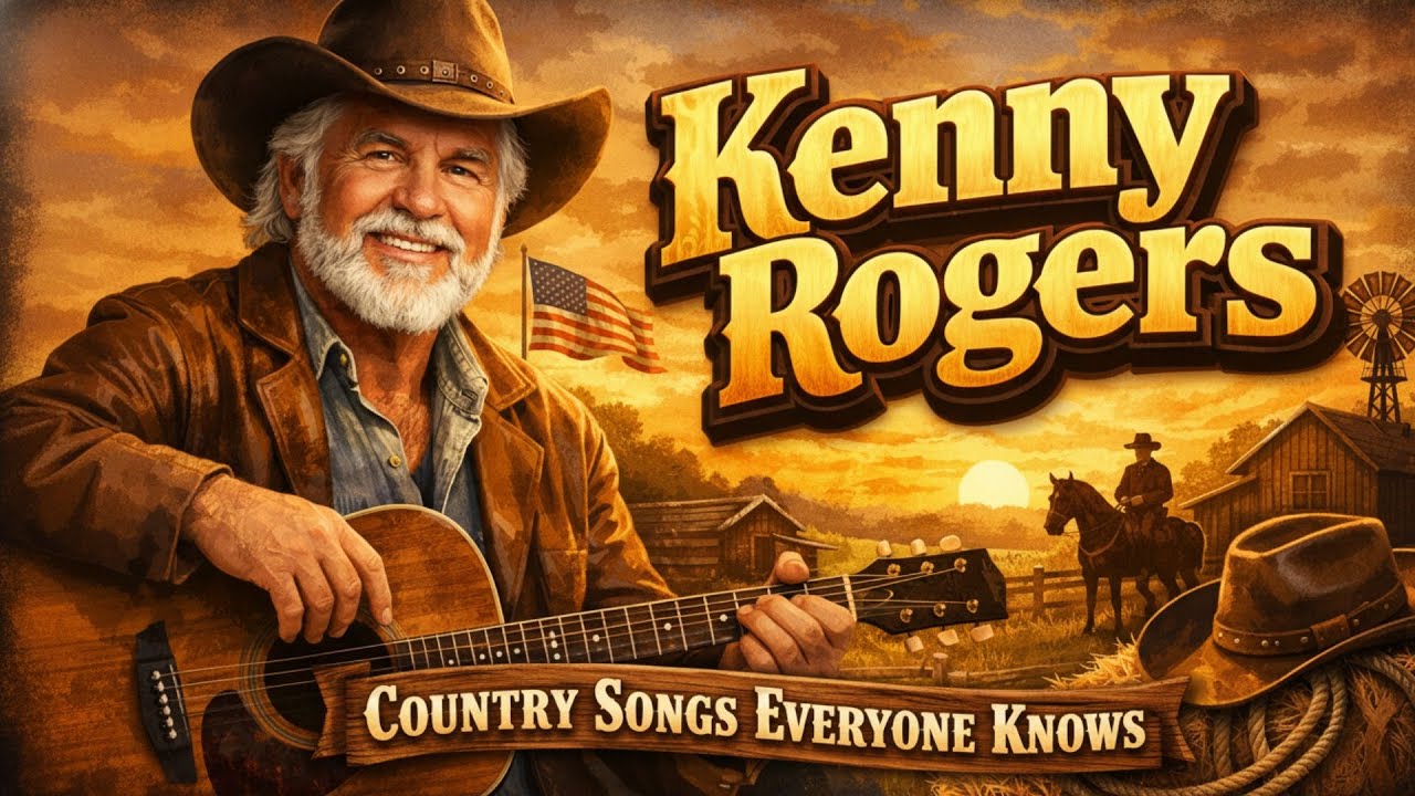 100 Best Kenny Rogers Songs 🌾 Greatest Country Songs Ever | Greatest Hits Playlist