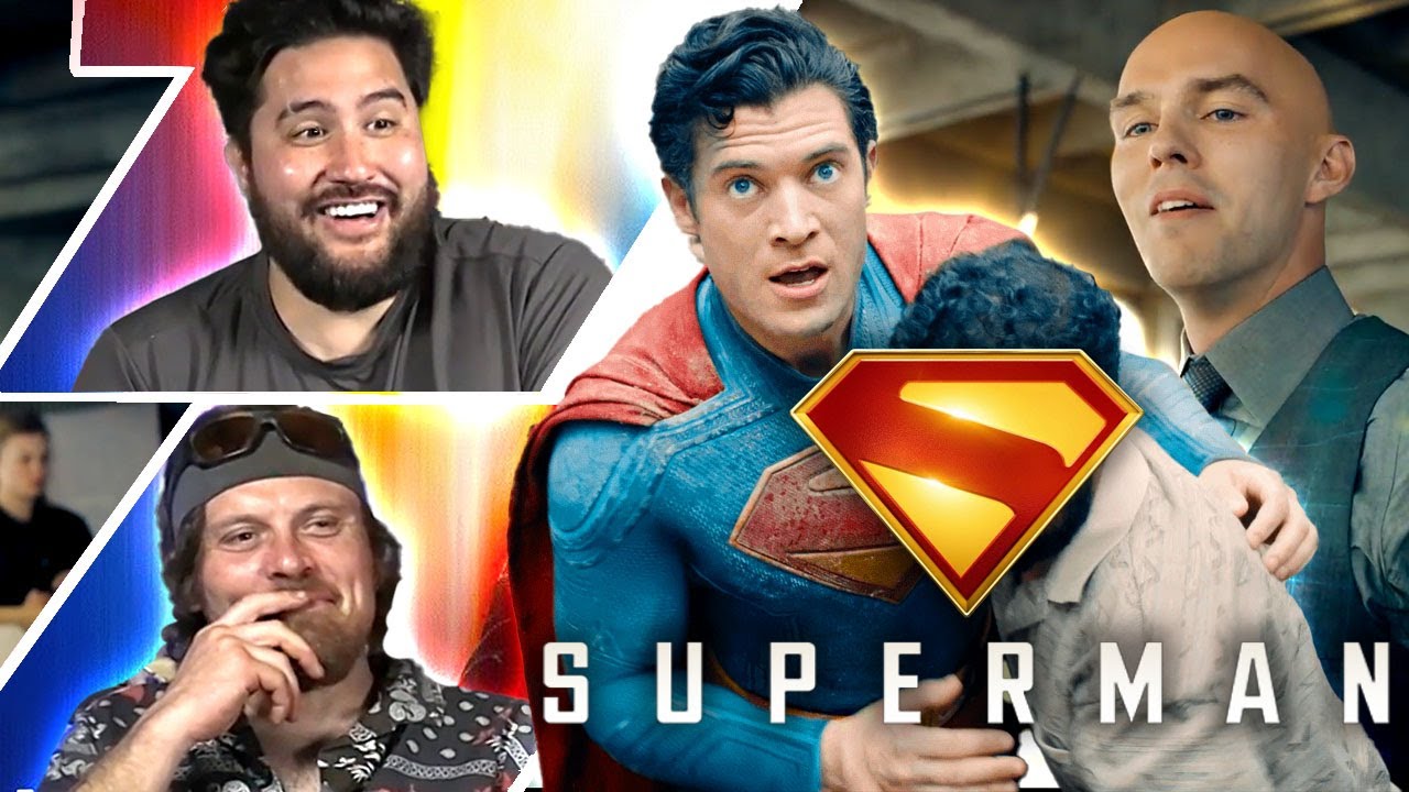 Superman OFFICIAL TRAILER Reaction!