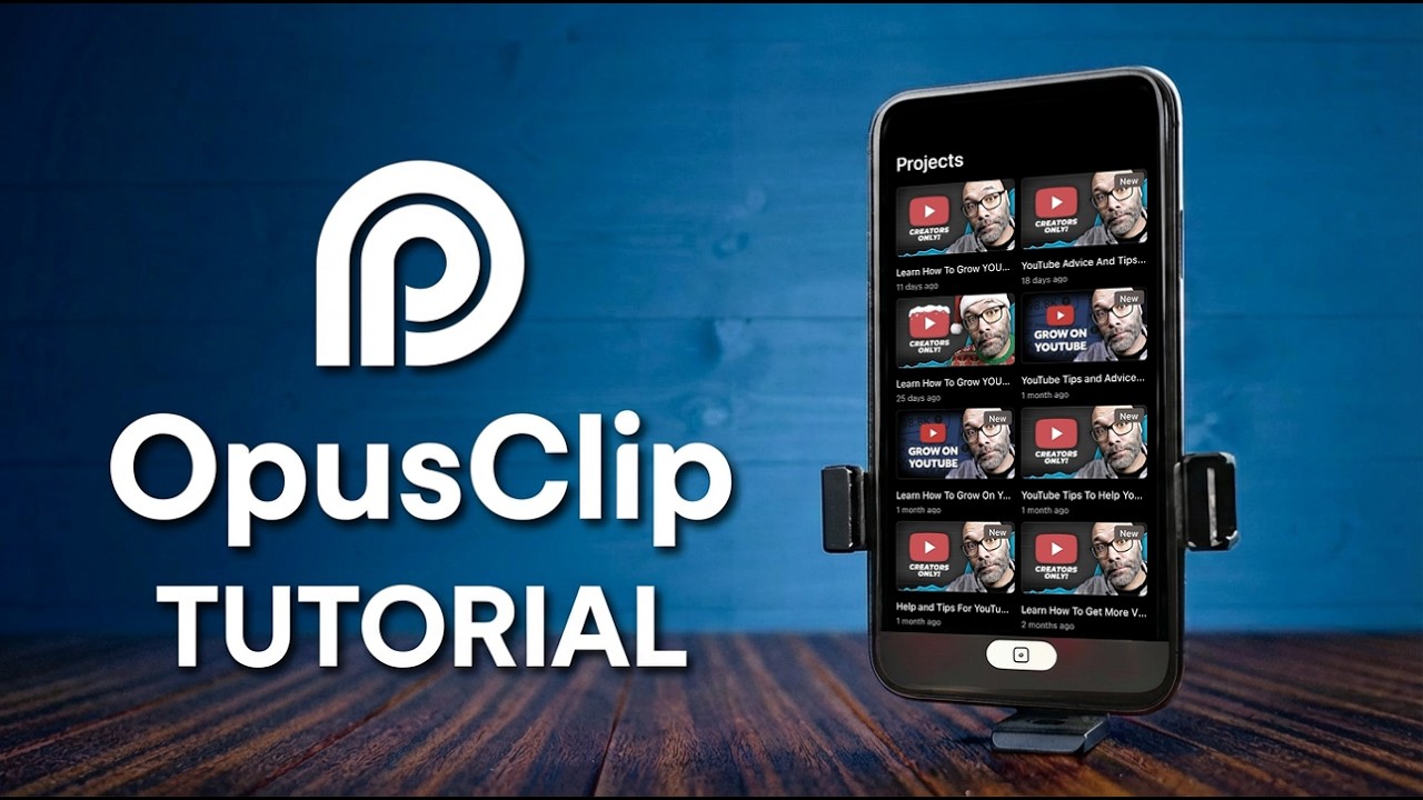 OpusClip Mobile App Tutorial // Learn EVERYTHING In 3 Minutes!