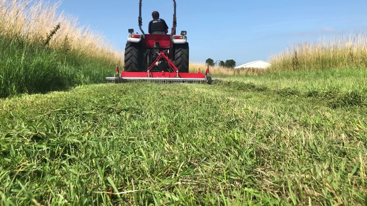 Siromer 8ft galvanised finishing mower