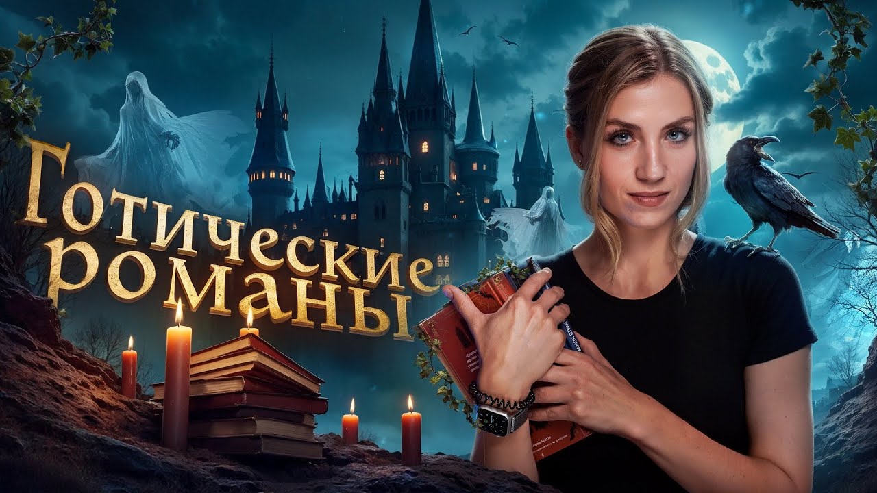 ГОТИЧЕСКИЕ РОМАНЫ, которые стоит прочесть 🔥