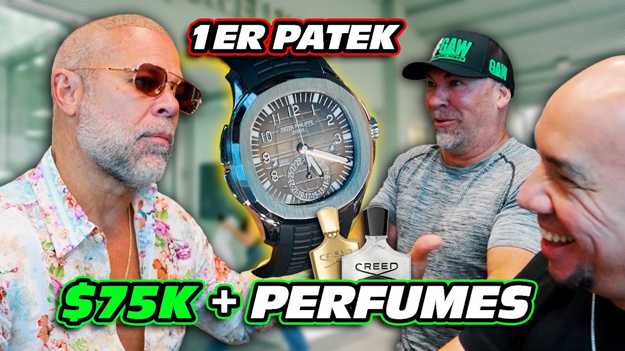 Fotógrafo Compra su PRIMER Patek Philippe... Negocia con Perfumes