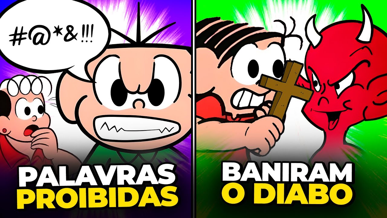 ISSO VOCÊ NÃO SABIA SOBRE TURMA DA MÔNICA