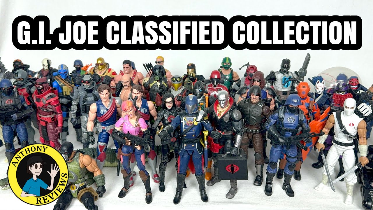 My ENTIRE G. I. Joe Classified Collection Part 2 COBRA