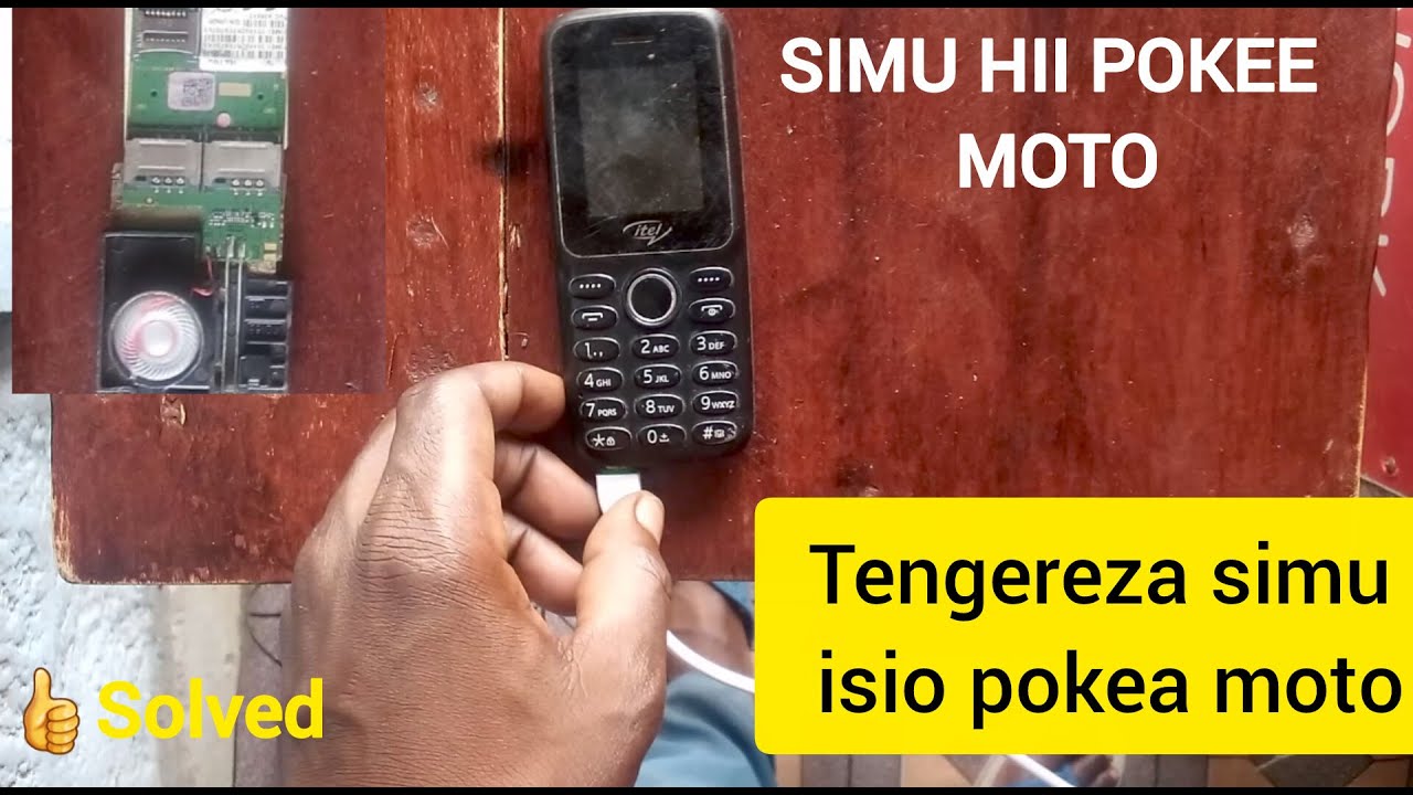Jinsi ya Kutengeneza Simu Isiyopokea Moto Wala Kuchaji | Phone Not Charging