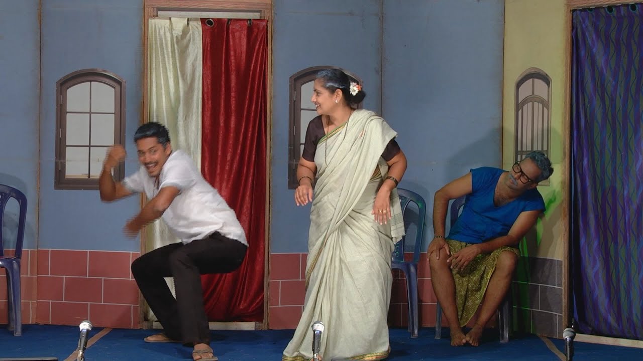 Part-2 Comedy Clip from  "Yella Samaa aath" Kundapura Kannada Comedy Drama
