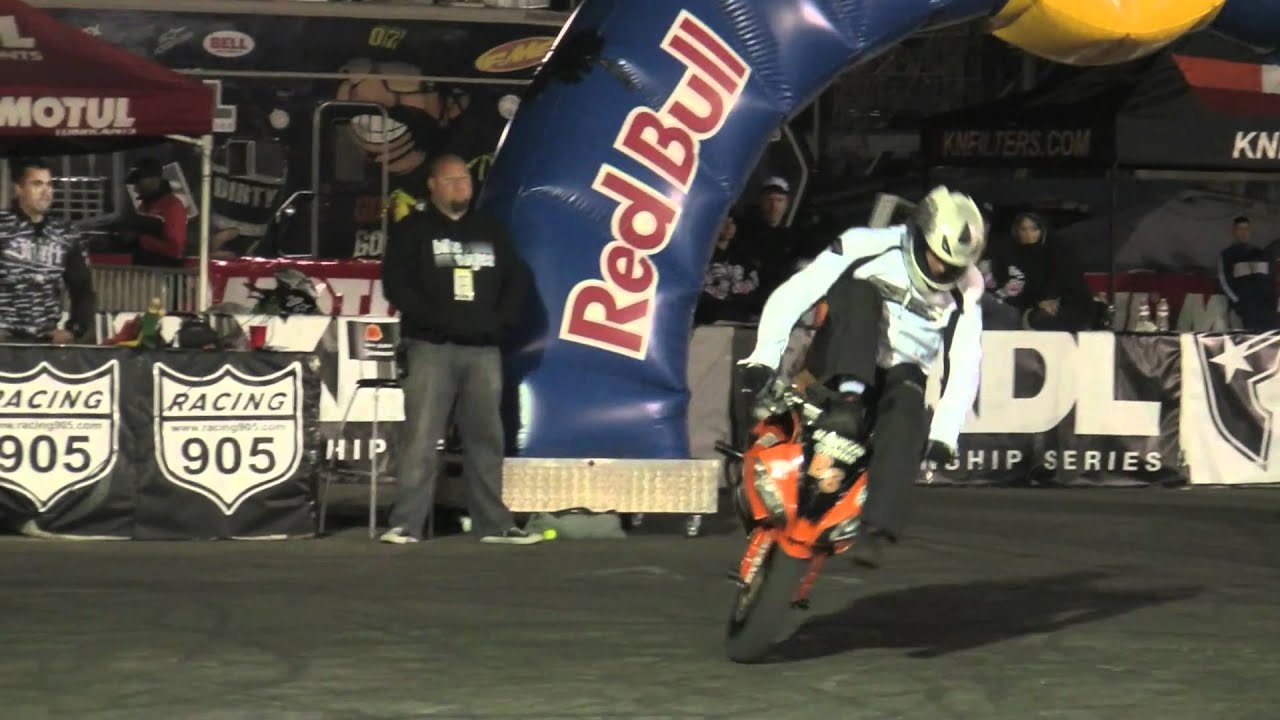 Bill Dixon Yamaha R6 Stunt Drift Motorcycle Video