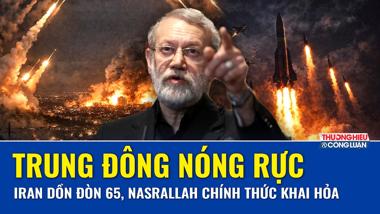 Khai hỏa “át chủ bài”: Tên lửa Nasrallah của Iran tung đòn “chào sân” bằng bão hỏa lực tại Israel