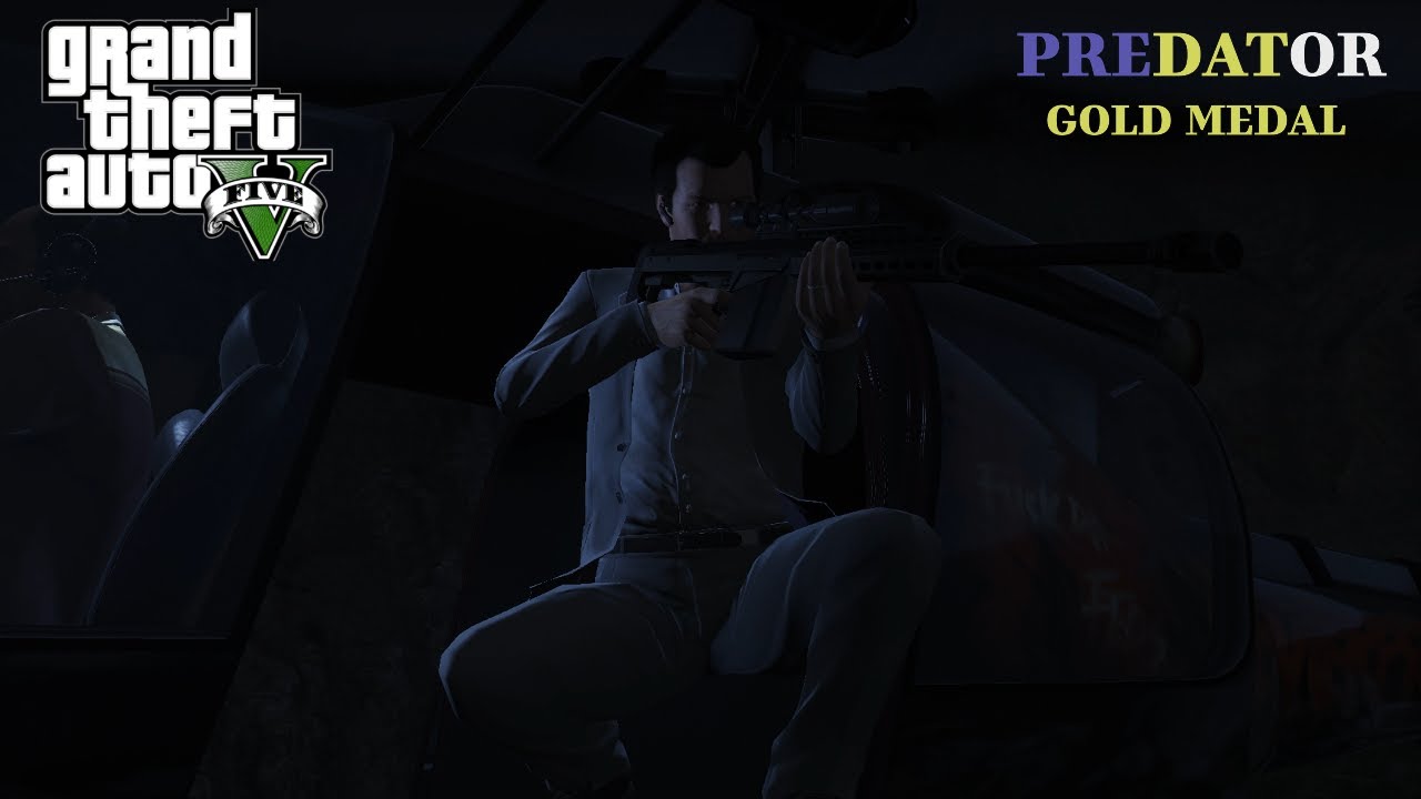 Хищник | Миссия №37 | Grand Theft Auto 5 | 1080p 60 кадров в секунду