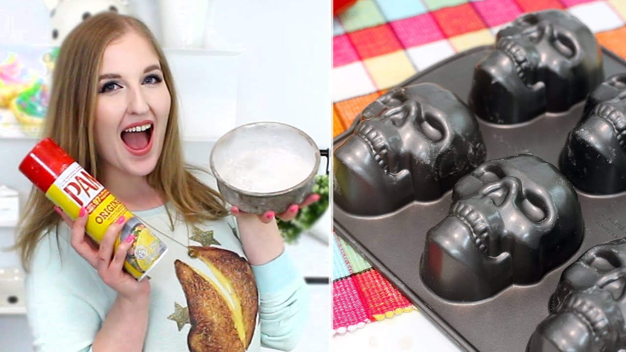 How to Grease and Flour TRICKY Cake Pans!