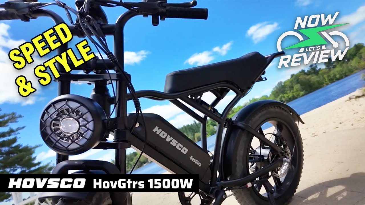 Hovsco HovGtrs e-Bike: Speed, Style, & Suspension