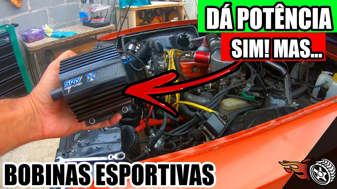 Bobina de Ignição esportiva (SPA, MSD, ACCEL, etc) dá potência? Teste - Milan Dark