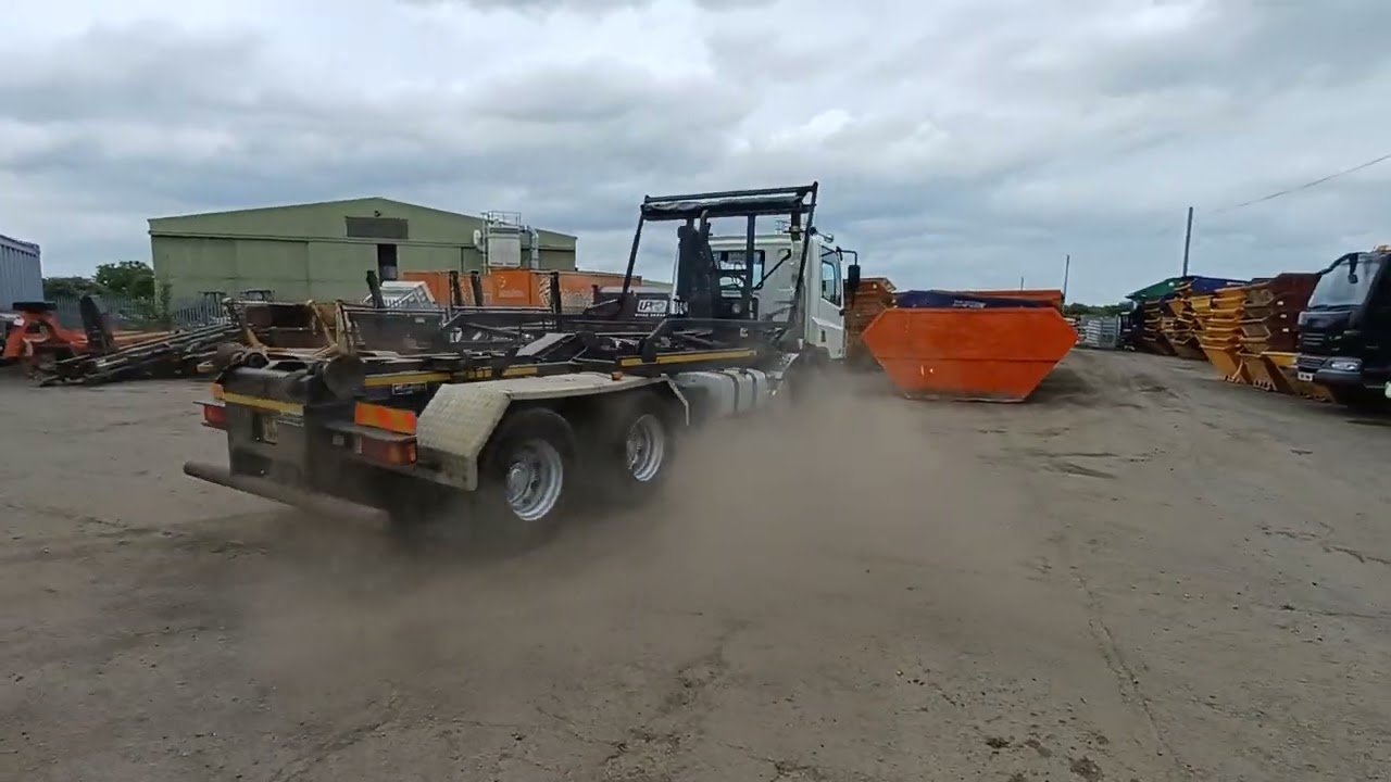 2006 DAF CF 75.310 6x2 Hookloader, In auction Saturday 21st May 2022