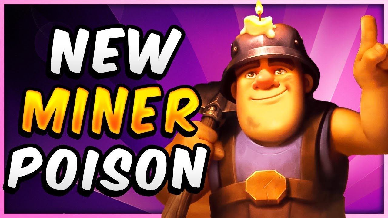 #1 DECK TO OUTPLAY EVERYONE in CLASH ROYALE! NEW MINER POISON DECK!