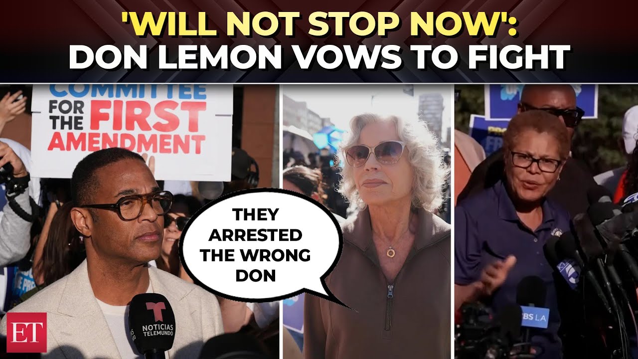 'Will not stop...': Ex-CNN anchor Don Lemon vows to fight after arrest over Minnesota protest charge