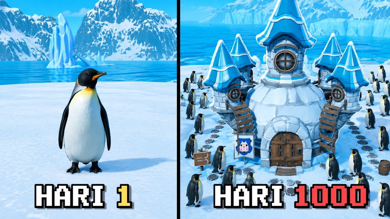 Aku Menghabiskan 1000 Hari di United Penguin Kingdom