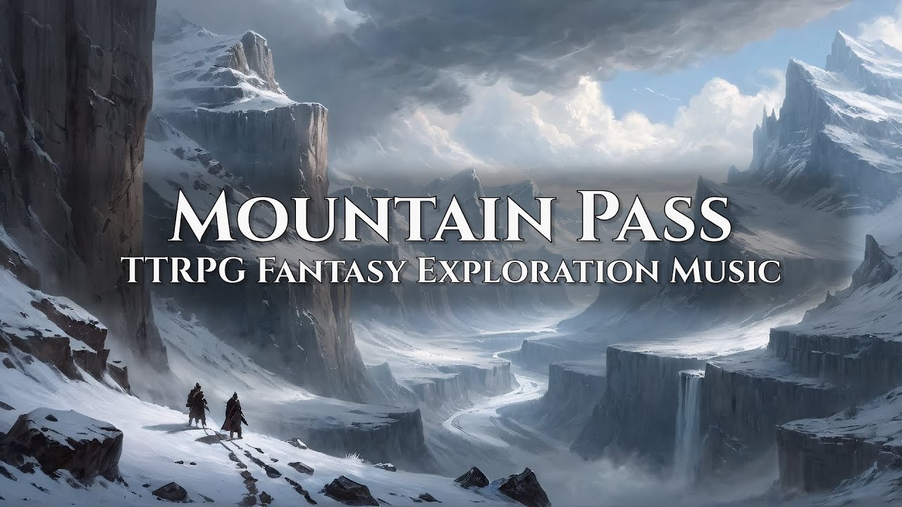 ⛰️ Watch Your Step — Tense Crossing the Gorge Fantasy Adventure Music (1 Hour)