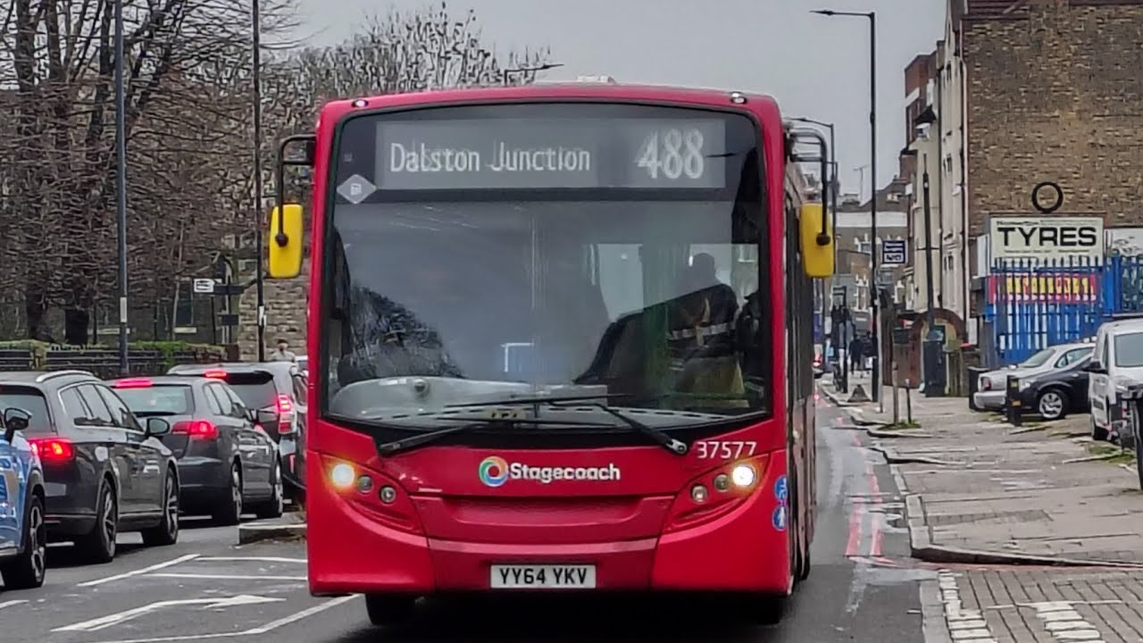 journey on 488 | enviro 200 euro 6 | stagecoach (ex TT) | YY64YKV 