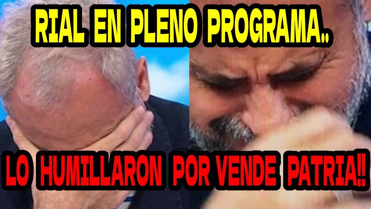 JORGE RIAL SALIO A DECLARAR LUEGO DEL ESCANDALO RUSO Y CAYO EN LA MAYOR TRAMPA DE SU VIDA.
