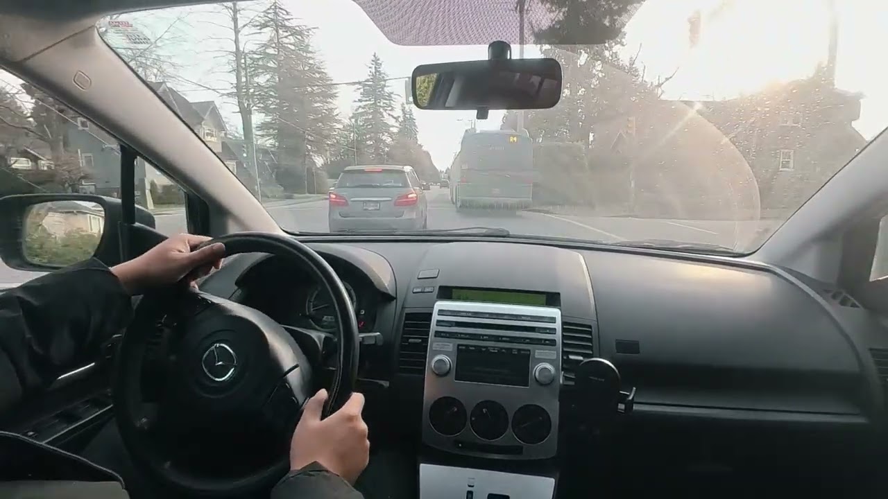 Sunny Morning Drive POV ☀️ | Real Driving Sounds, No Music