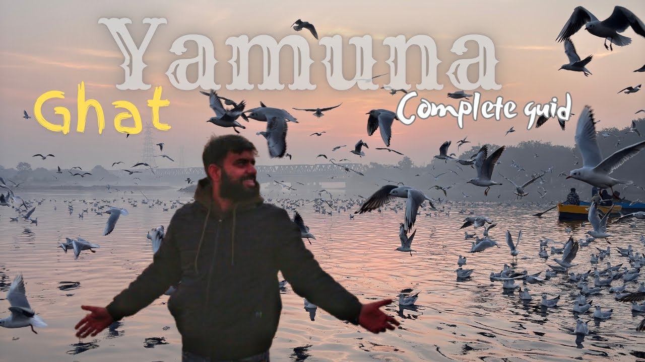 Delhi's Most famous Sunrise 😍— Yamuna Ghat | Cinematic Shots 📷 🦢 