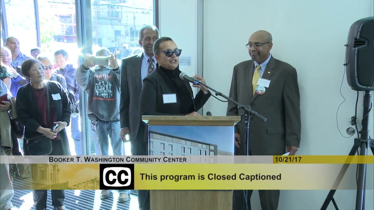 Booker T. Washington Community Center Grand Opening