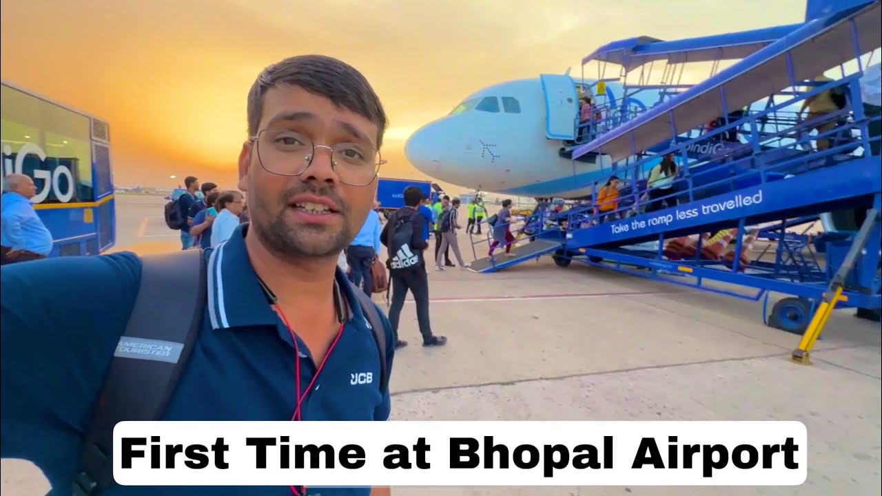 पहली बार भोपाल के Airport पर आकर मज़ा आ गया Delhi to Bhopal Flight