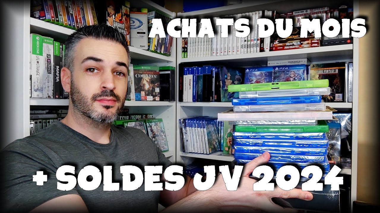 SOLDES Jeux Vidéo 2024 - On commence bien l'année !