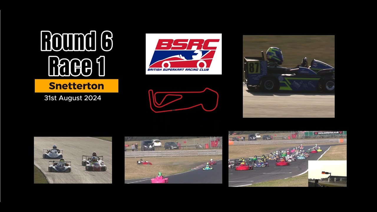 British Superkarts Saturday 31st August Snetterton - Race17 held at the Bemsee meeting