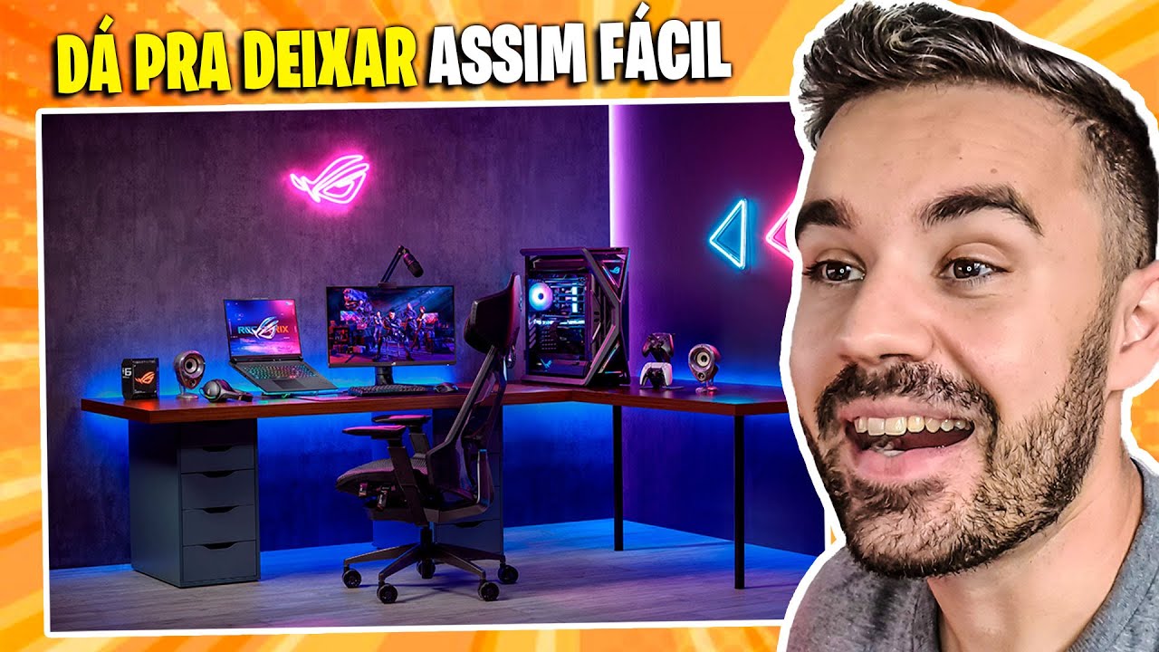 Setup FULL ASUS ROG ficaria INSANO assim - Setup dos inscritos