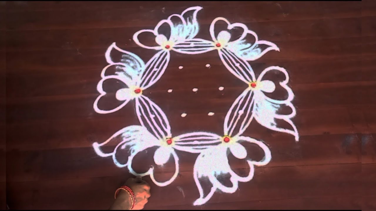 Festival Rangoli Designs 🌺 5*3dots Rangplis 🌺 Easy Muggulu 🌺 Latest Kolams 🌺 Daily Muggulu🌺 Beautifu