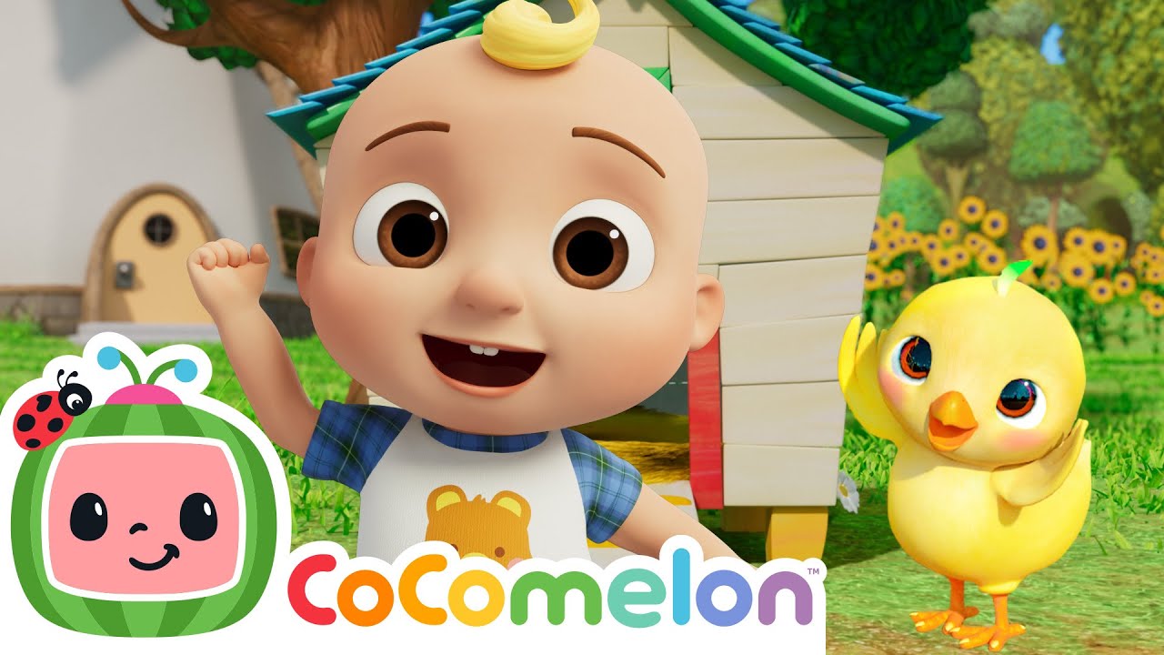 JJ y los pollitos Y MÁS Canciones Infantiles 🎵 CoComelon en Español