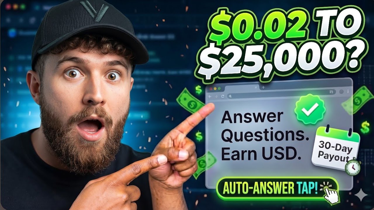 How to Use Al Tools to Answer Questions & Get Paid Online (Step-by-Step)