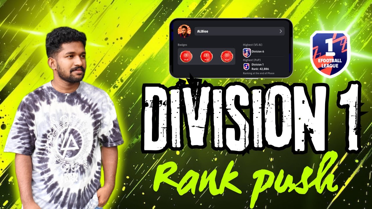 Back To Division Push In eFootballl 2025😱 Epic Gameplay In eFootballl 2025