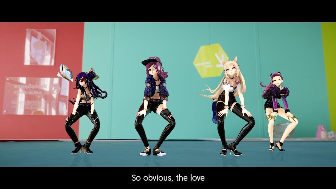 BLACKPINK x KDA  - Kill This Love (short remix) | Realistic Render