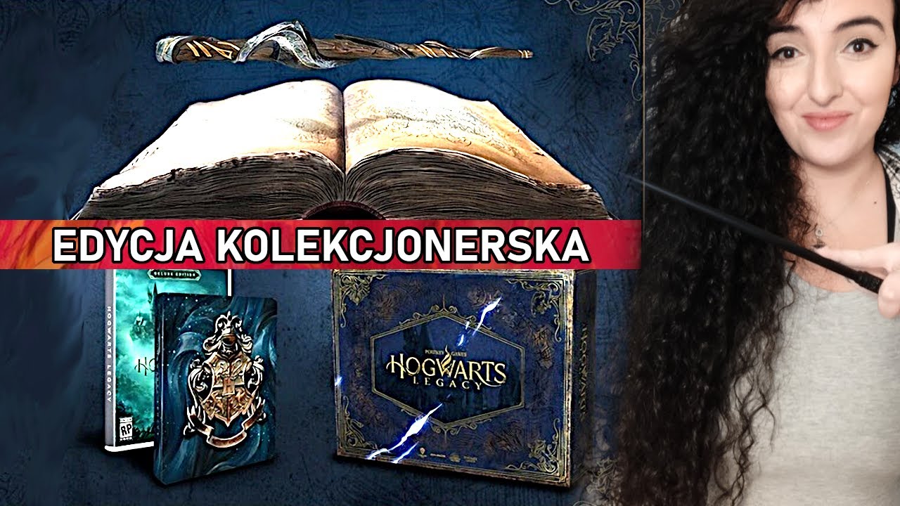 😱 UNBOXING DZIEDZICTWO HOGWARTU EDYCJA KOLEKCJONERSKA PS5 🏰 HOGWARTS LEGACY ⚡GRA HARRY POTTER DELUXE
