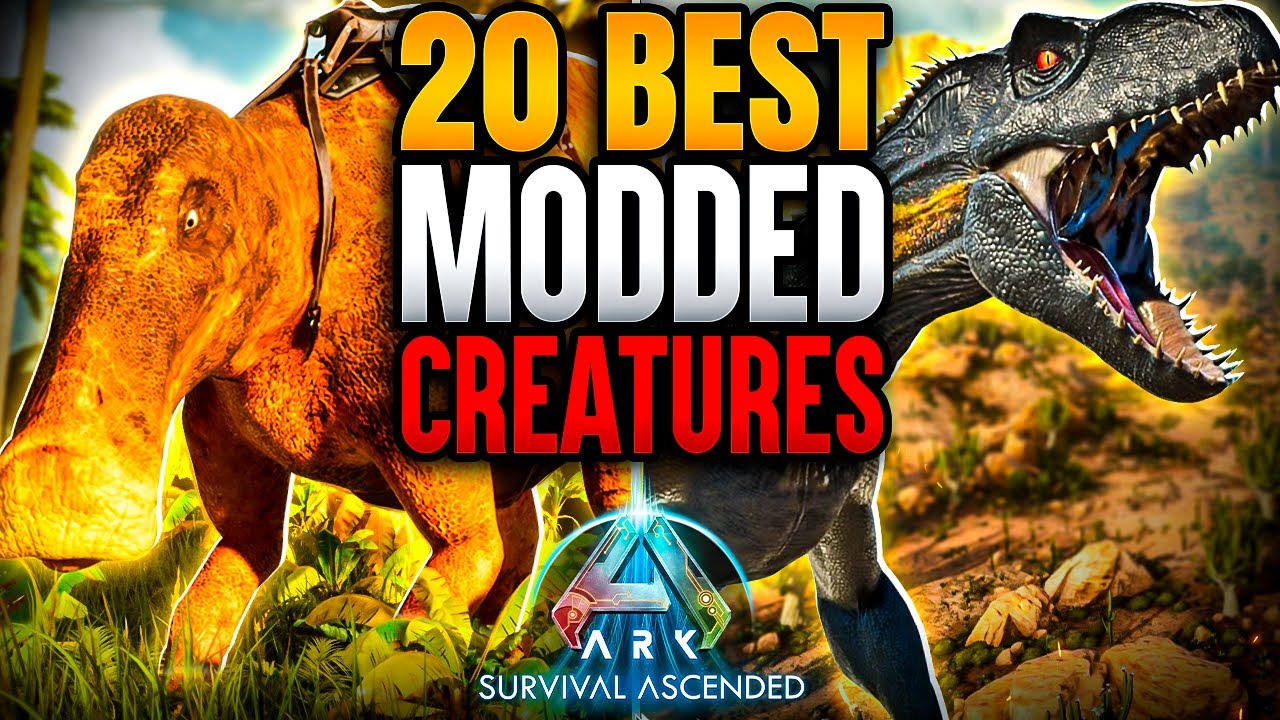 Top 20 BEST Creature Mods In Ark Survival Ascended (FULL SHOWCASE)