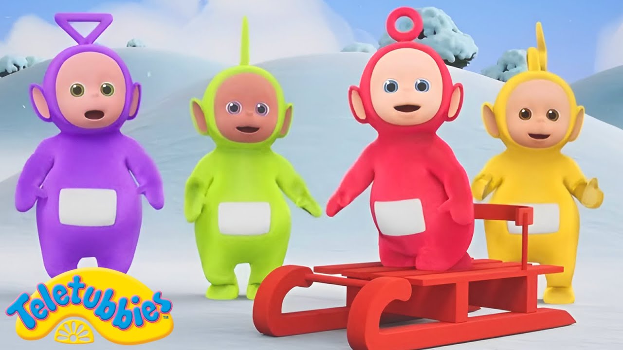Teletubbies Let's Go! Po Sleighs on the Snow! Full Episodes