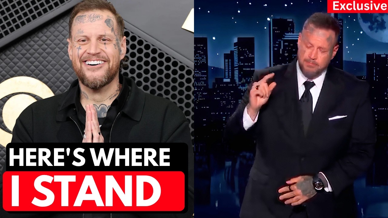 Jelly Roll высказался о политике на шоу Джимми Киммела после критики из-за Трампа