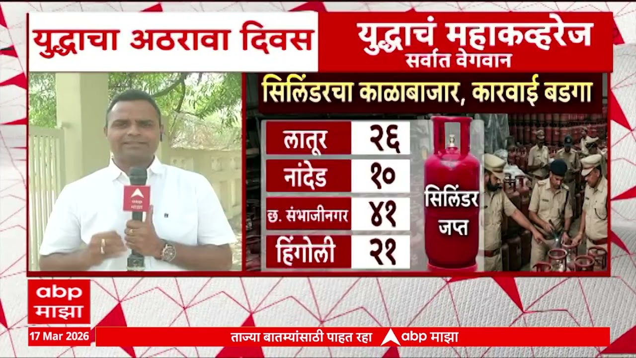 Ground Report Gas Cylinder Shortage : मुंबईच्या वरळीत सिलिंडरच्या काळाबाजाराविरोधात कारवाई