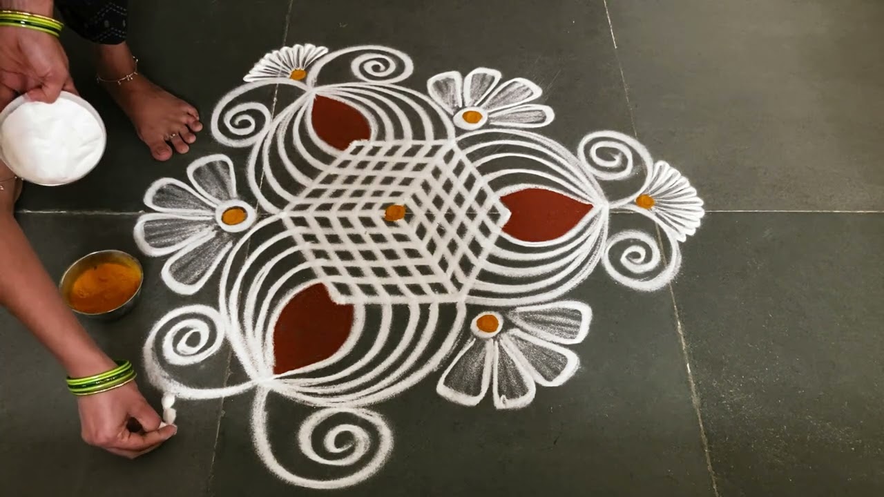 Panguni maadham padikolam designs| Simple muggulu designs| easy rangoli designs| Beginners kolam